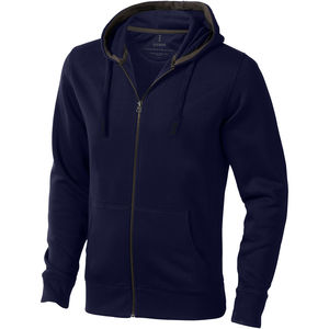 Sweater personnalisé capuche full zip Arora Marine