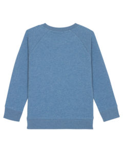 Sweatshirt à col rond publicitaire | Mini Scouter Mid Heather Blue