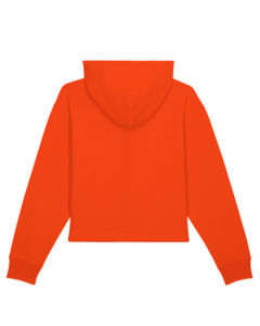 Sweatshirt personnalisé à fermeture éclair | Stella Boxer Tangerine
