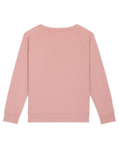 Sweatshirt personnalisable à col rond | Stella Dazzler Canyon pink