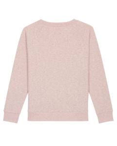 Sweatshirt personnalisable à col rond | Stella Dazzler Cream Heather Pink