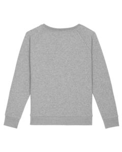 Sweatshirt personnalisable à col rond | Stella Dazzler Heather Grey
