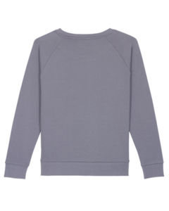 Sweatshirt personnalisable à col rond | Stella Dazzler Lava grey