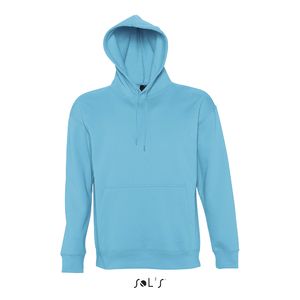 Sweat-shirt publicitaire unisexe à capuche | Slam Turquoise