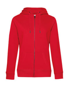 Sweatshirt personnalisé | Queen Zipped Hooded Red
