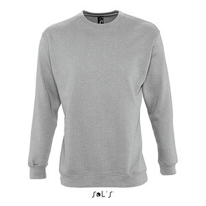 Sweat-shirt publicitaire unisexe | Supreme Gris chiné