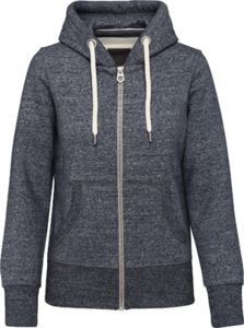 Sweatshirt personnalisé | Angel Night blue heather