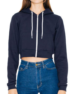 Sweatshirt personnalisé femme manches longues avec capuche | Wicks Navy