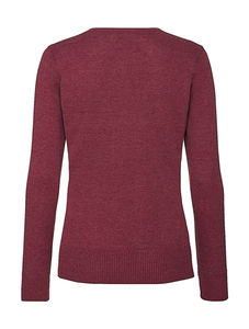 Sweatshirt personnalisé femme manches longues | Phillips Cranberry Marl