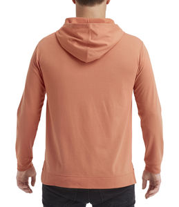 Sweatshirt personnalisé unisexe manches longues avec capuche | Light Terry Hood Terracotta