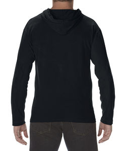 Sweatshirt personnalisé unisexe manches longues avec capuche | Saint-Michel Black
