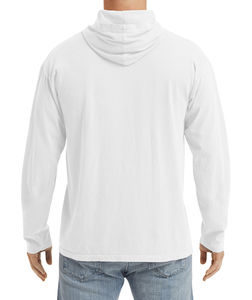 Sweatshirt personnalisé unisexe manches longues avec capuche | Saint-Michel White