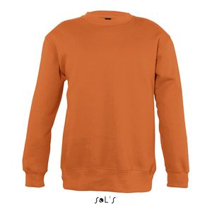 Sweat-shirt publicitaire enfant | New Supreme Kids Orange