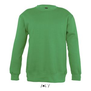 Sweat-shirt publicitaire enfant | New Supreme Kids Vert prairie