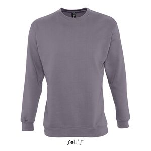 Sweat-shirt publicitaire unisexe | New Supreme Gris flanelle