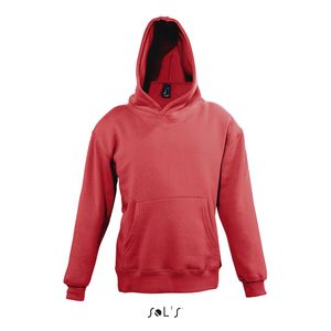 Sweat-shirt publicitaire enfant à capuche | Slam Kids Rouge