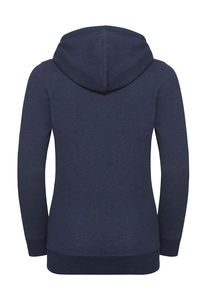 Sweatshirt publicitaire femme manches longues avec capuche | Gwangan Indigo Melange
