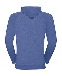 Sweatshirt publicitaire homme manches longues avec capuche | Mateo-Hayward Blue Marl