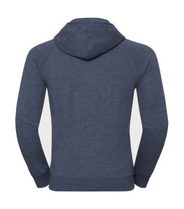 Sweatshirt publicitaire homme manches longues avec capuche | Mateo-Hayward Bright Navy Marl