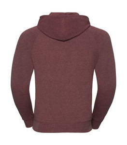 Sweatshirt publicitaire homme manches longues avec capuche | Mateo-Hayward Maroon Marl