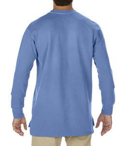Sweatshirt publicitaire homme manches longues | Saint-Jacques Flo Blue