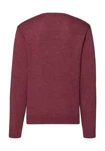 Sweatshirt publicitaire homme manches longues | Viger Cranberry Marl