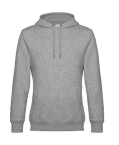 Sweatshirt personnalisable | King Hooded Heather Grey