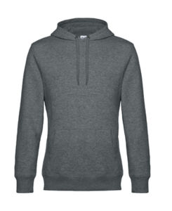 Sweatshirt personnalisable | King Hooded Heather mid grey