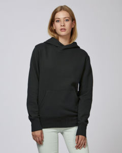 Sweat-shirt capuche oversize unisexe | Reach Black