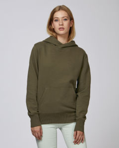 Sweat-shirt capuche oversize unisexe | Reach British Khaki