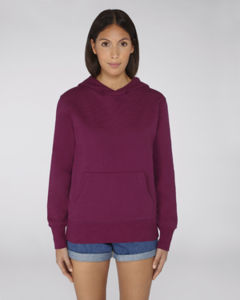 Sweat-shirt capuche oversize unisexe | Reach Purple Led