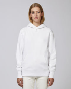 Sweat-shirt capuche oversize unisexe | Reach White