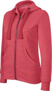Tyja | Sweatshirt publicitaire Dark red heather