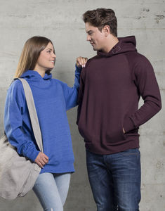 Sweatshirt publicitaire unisexe manches longues avec capuche | Media Hoodie