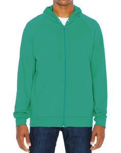 Sweatshirt publicitaire unisexe manches longues avec capuche raglan | Weatherwax Kelly Green