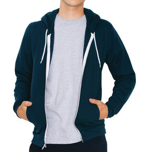Sweatshirt publicitaire unisexe manches longues avec capuche | Zagarino Navy