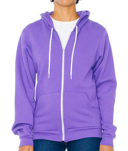 Sweatshirt publicitaire unisexe manches longues avec capuche | Zagarino Purple