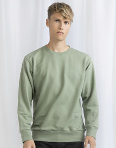 Sweatshirt publicitaire unisexe manches longues | Goddard Soft Olive
