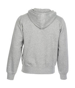 Sweatshirt personnalisé homme manches longues avec capuche | Active Sweatjacket Men Grey Heather