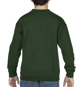 Sweat-shirt enfant col rond heavy blend™ publicitaire | Windsor Forest Green