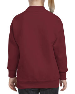 Sweat-shirt enfant col rond heavy blend™ publicitaire | Windsor Garnet