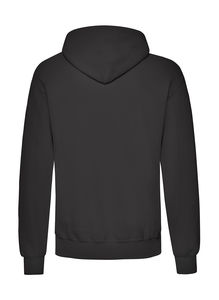 Sweatshirt publicitaire homme manches longues avec capuche | Classic Hooded Sweat Black