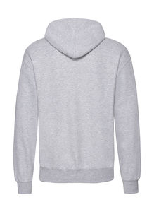 Sweatshirt publicitaire homme manches longues avec capuche | Classic Hooded Sweat Heather Grey