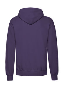 Sweatshirt publicitaire homme manches longues avec capuche | Classic Hooded Sweat Purple