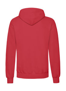 Sweatshirt publicitaire homme manches longues avec capuche | Classic Hooded Sweat Red