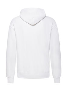 Sweatshirt publicitaire homme manches longues avec capuche | Classic Hooded Sweat White