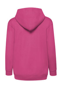 Sweat-shirt enfant zippé à capuche publicitaire | Kids Classic Hooded Sweat Jacket Fuchsia
