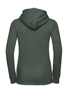 Sweatshirt publicitaire femme manches longues avec capuche | Fray Bentos Bottle Green