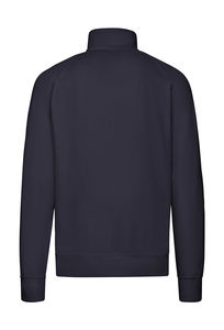 Sweatshirt personnalisé homme manches longues raglan | Lightweight Zip Neck Sweat Deep Navy