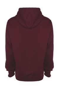 Sweatshirt personnalisé manches longues avec capuche | Tagless Hoodie Burgundy